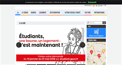 Desktop Screenshot of crous-creteil.fr